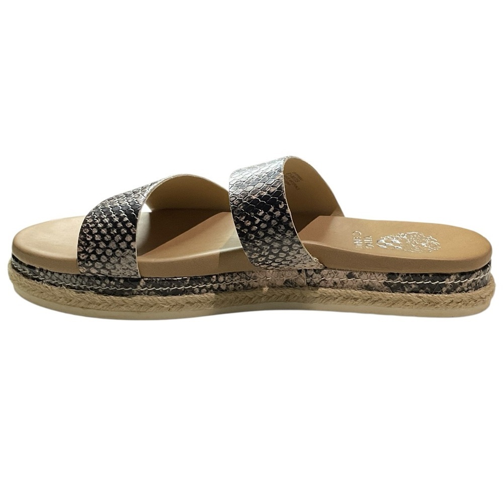 Vince Camuto VP Rynnnah Snake Print Espadrille Sandals Size 8.5 - Picture 2 of 9
